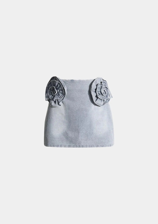 saia jeans flower